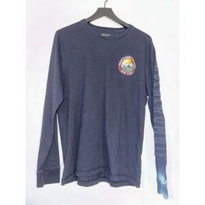 Y2K Abercrombie & Fitch XL Long Sleeved Shirt  With Embroidered Logo sunset